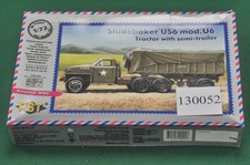 1/72 scale WW2 PST studebaker US6 mod.U6 tractor semi trailer model kit (130052)