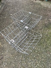 2 X Hay Basket Over Hurdle Type Sheep Double Sided Rack Heavy Strong Mesh