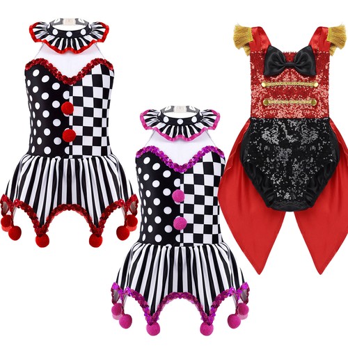 Kids girls clown costume - kids,