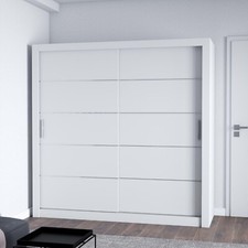 LEXISS Modern Sliding Door Wardrobe Available  In Different Sizes and Colors