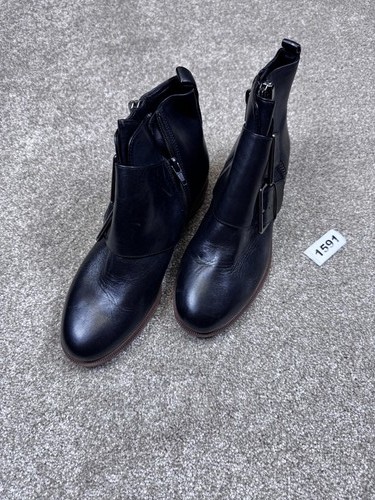 Clarks black ankle - ankle, boots