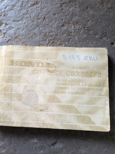 Honda cbx550f cbx550fii - honda,