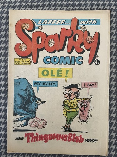 Sparky comic 530 march - comic,