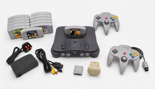 Nintendo black console - black,