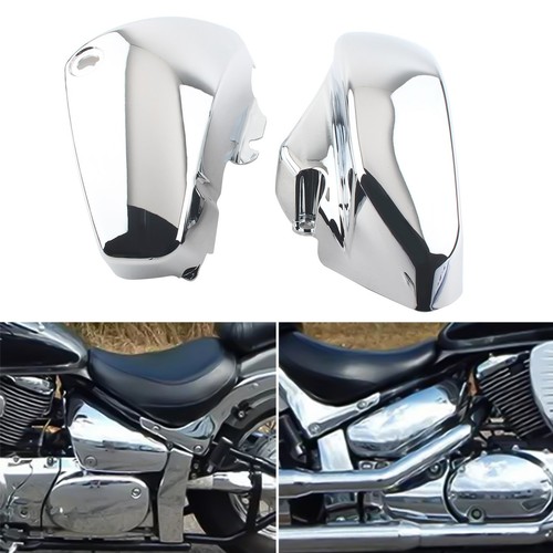 Chrome battery fairing side - battery,