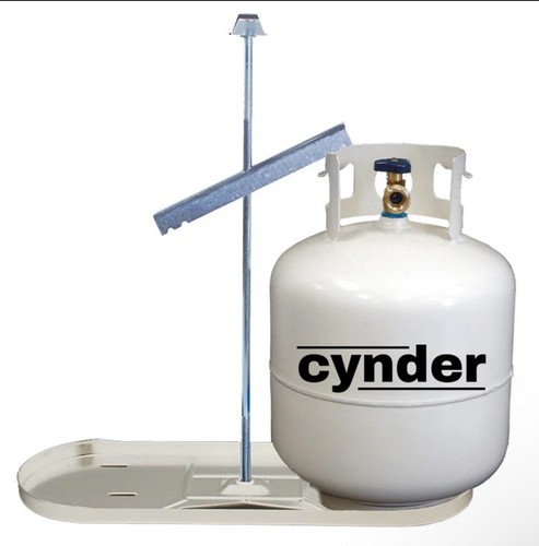 Propane tank holder double - propane,