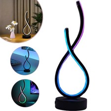 Spiral Table Lamp Color