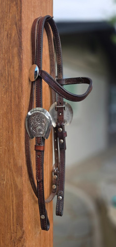 Vintage western browband - western,