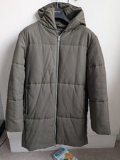 Mens Quilted APC Long Puffer