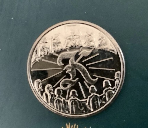 10p alphabet pence coin - 10,