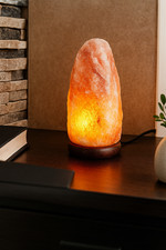 Natural Himalayan Salt Lamp Healing Rock Holistic Crystal Therapeutic Décor