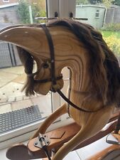 wooden rocking horse by Ian