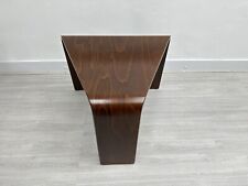 Stressless Ekornes Vintage Bentwood Side Table, Dark Walnut
