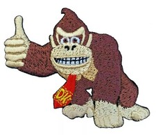 Donkey Kong Patch Iron/Sew-on