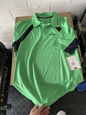 Oakley Poly Blocks Collared Shirt Solar Green Size Medium new