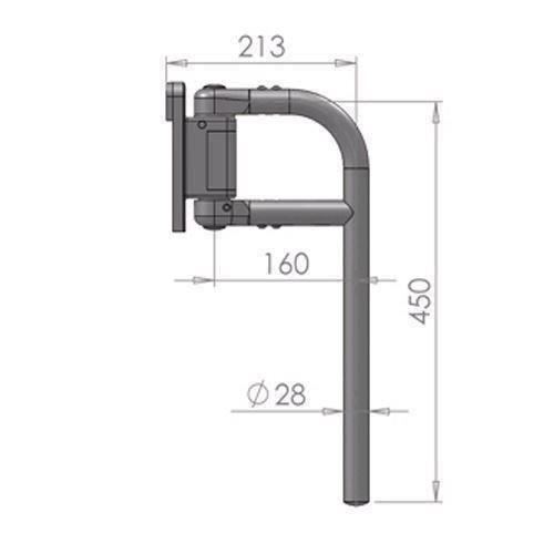 Frankia class mirror arm - mirror,