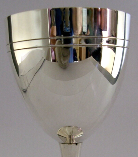 Large sterling silver wine - silver,