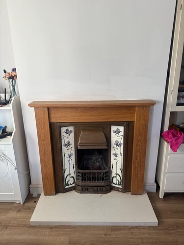Coal effect gas - with, fire