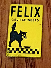 Vintage Felix cat food advertising tie lapel pin badge (No Pin) 1960's