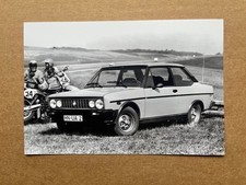 Fiat 131 Racing Press Photograph