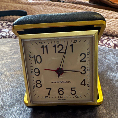 Westclox vintage style travel - westclox,