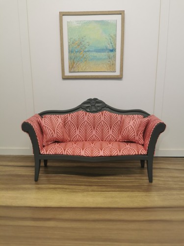 Dolls house grey - pink, art