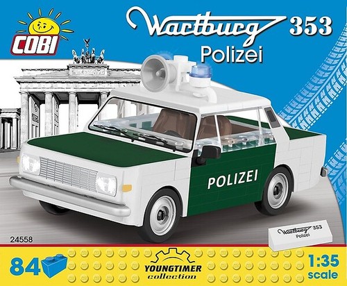 Cobi wartburg 353 polizei 75 - 353, (75
