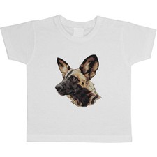 'African Wild Dog Side View'