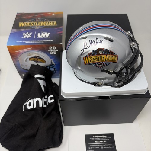 Wwe wrestlemania signed - 41,
