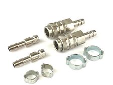 Rectus 21 water fed pole hose fittings sets female 6mm 8mm male 6mm + o clips