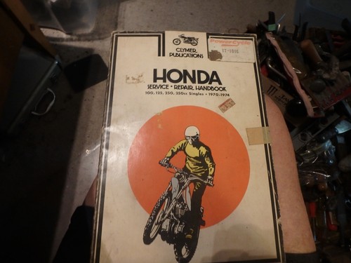 Clymer repair manual honda - repair,