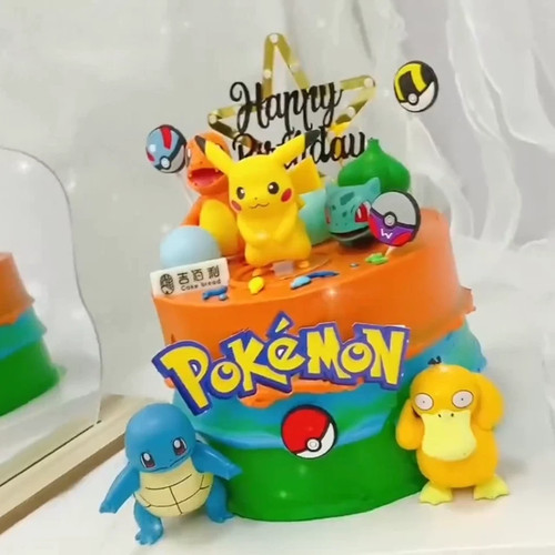 Pcs set pokemon cake - 13,