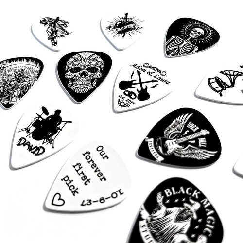Cheap custom printed guitar - printed,