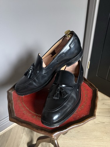 Loake lincoln black - lincoln, tassel