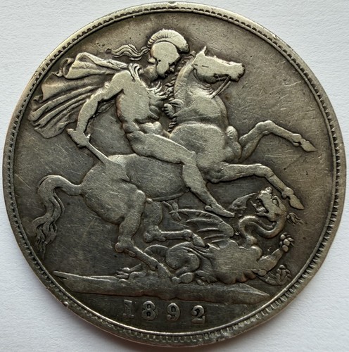 1892 queen victoria - victoria, silver