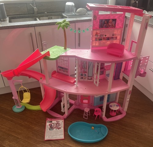 Barbie dreamhouse three storey - barbie, three-storey