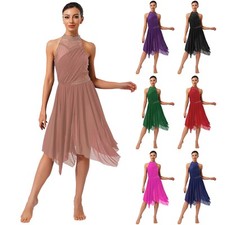 Womens Dress Rumba Costume