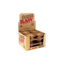 RAW Gripper Grinder 2 piece hemp  Smoking Rolling peper Grinder 1 3 12