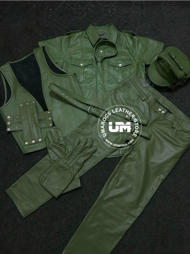 Men green genuine - green,