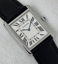 Cartier tank solo quartz - solo, white