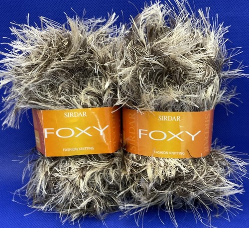 Sirdar foxy eyelash yarn - 2,