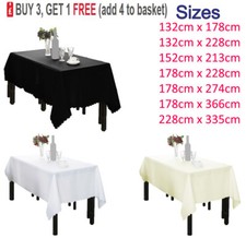 Rectangle Polyester Tablecloth
