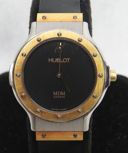 Vintage hublot mdm 18k ss - 18k, &