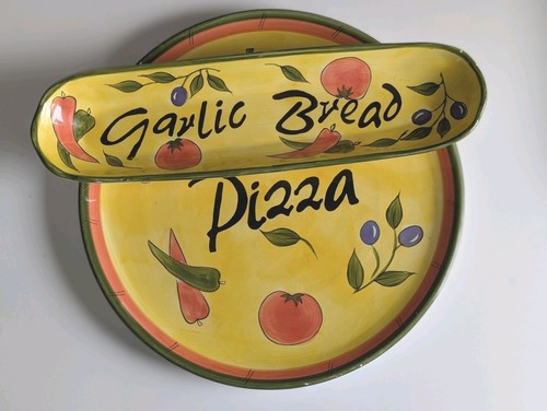 Vintage retro pizza platter - retro,