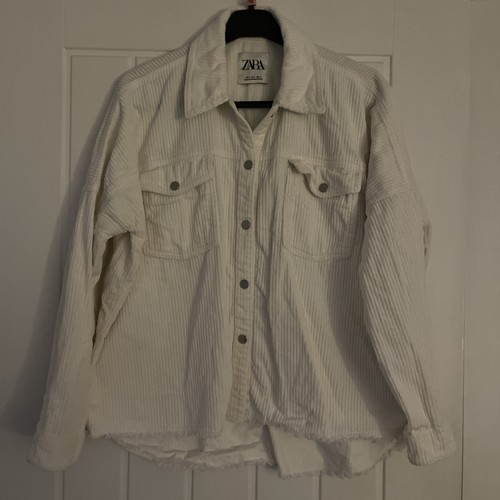Zara size small - small, cream