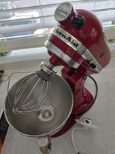 KitchenAid Artisan 4.8L Stand Mixer – Red  Excellent Condition