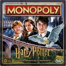 Monopoly Harry Potter Edition Board Family Game With Hogwarts  Cards 2–6 Players