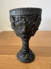 Wiccan Chalice Resin Goblet