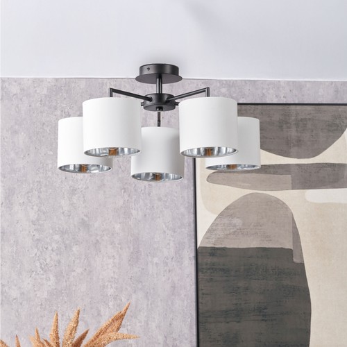 Semi flush ceiling - light, 5
