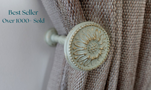 Curtain tie backs vintage - curtain,